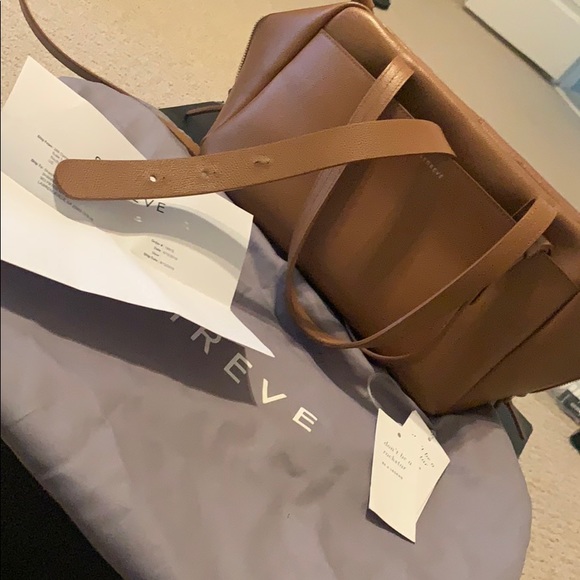 Senreve Doctor Bag- Pebbled Chestnut - Picture 8 of 8